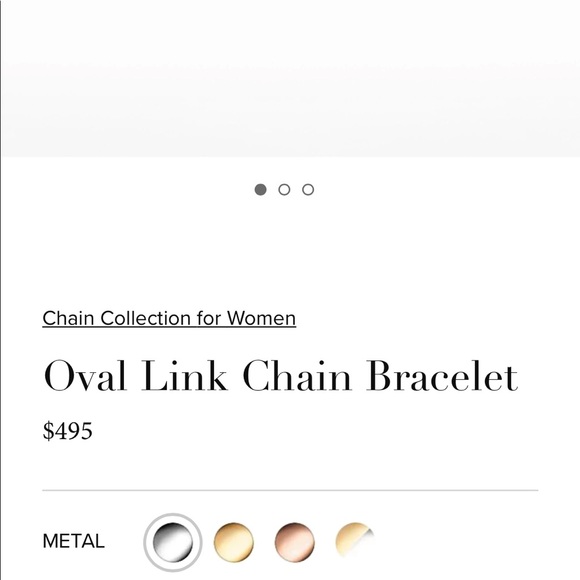 David Yurman Oval Link Bracelet size small - Picture 3 of 3